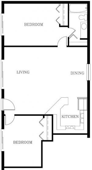 Unit 309 | Two Bedroom
